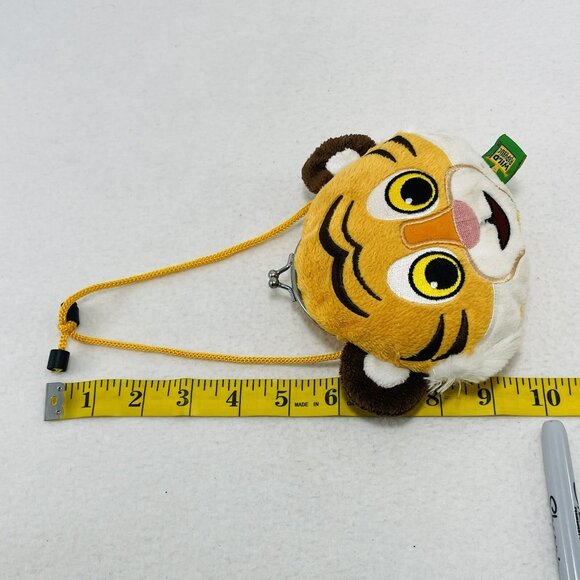 Wild Republic Tiger Plush Purse Mini Clasp Coin Girl Kid Bag Pouch Wallet Strap - Picture 8 of 10